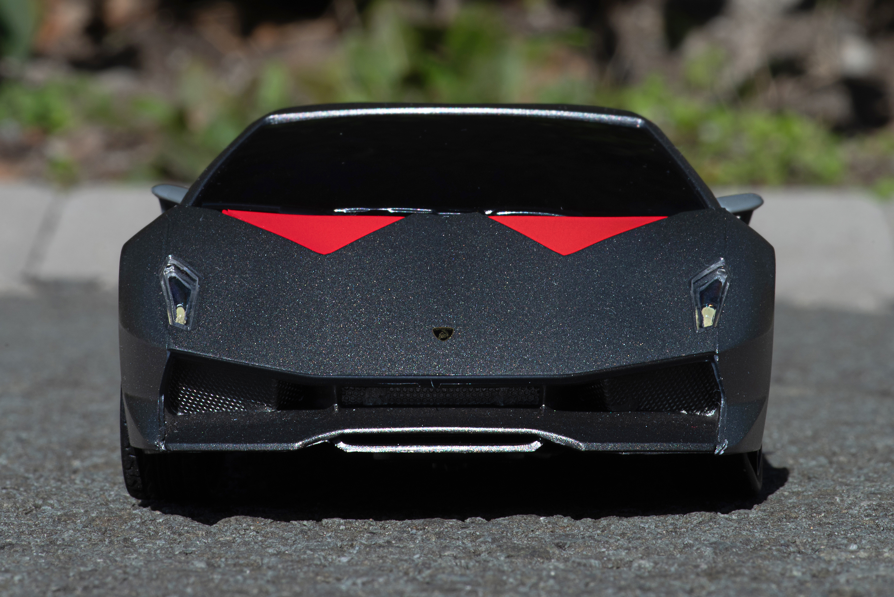 Ferngesteuerte Auto Lamborghini Sesto Elemento 1:24 Kinder Geschenk Lizenz Grau